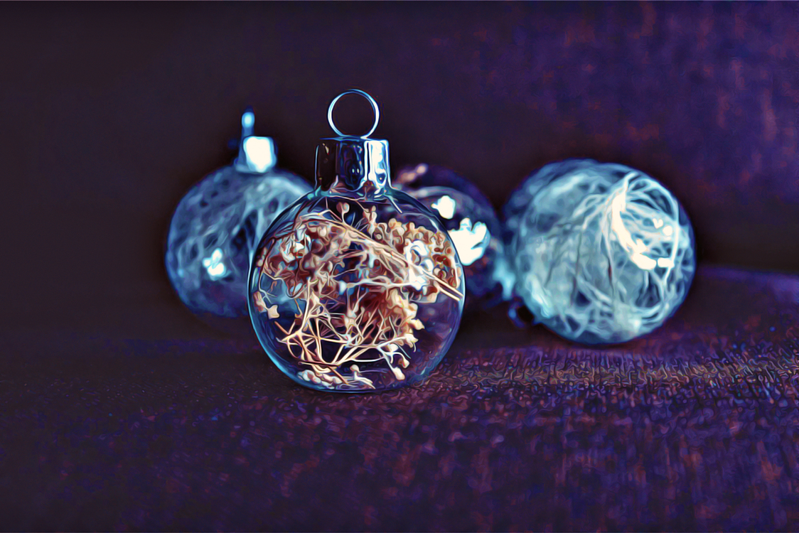 Blue,Ornament,Glass