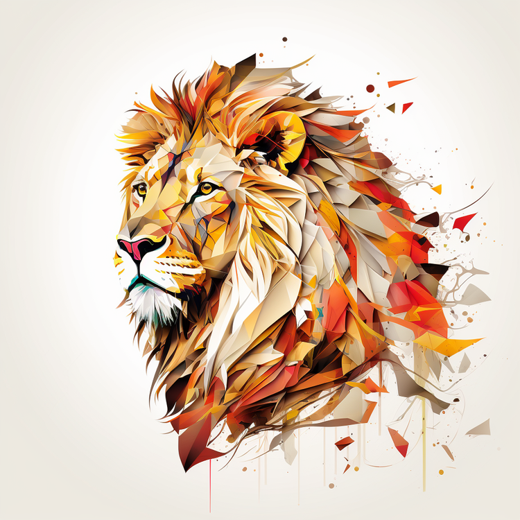 Abstract Design Of Lion,Others