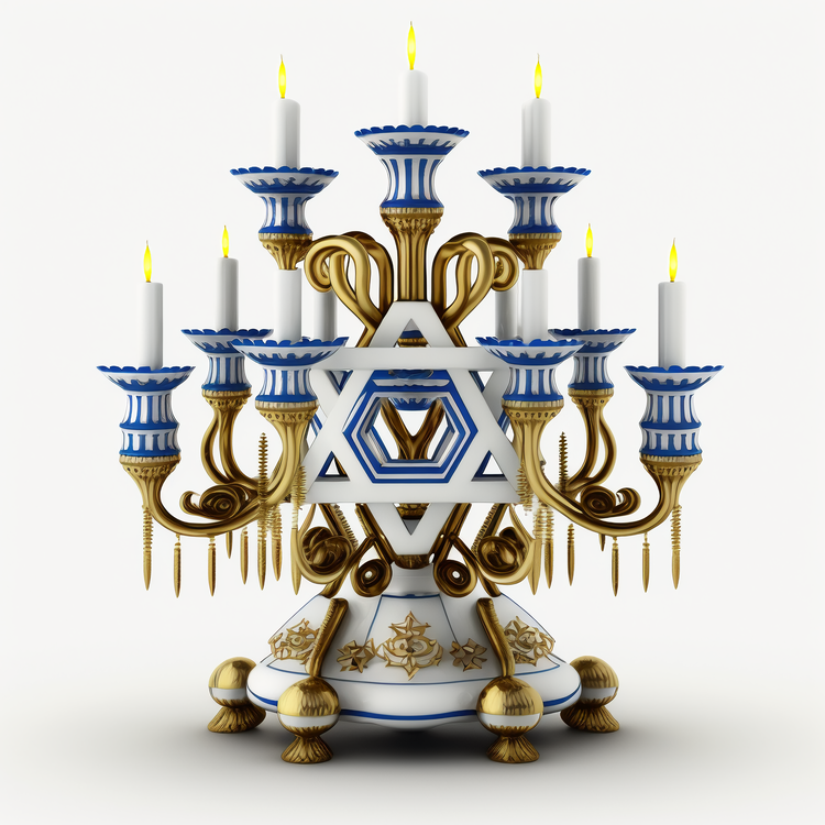 Hanukkah,Menorah,Hanukkah Candles