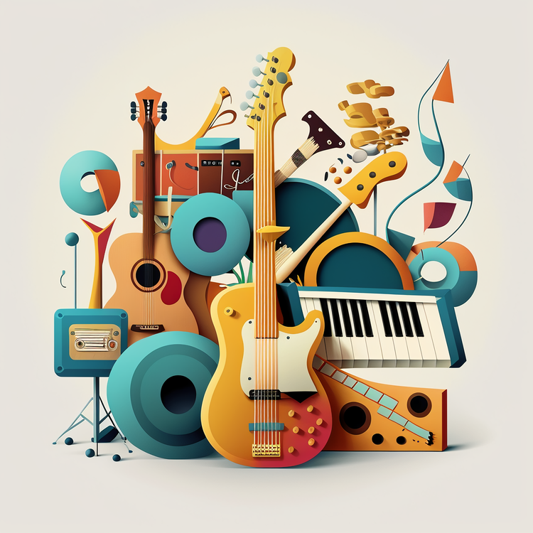 Instruments,International Music Day,Music Party