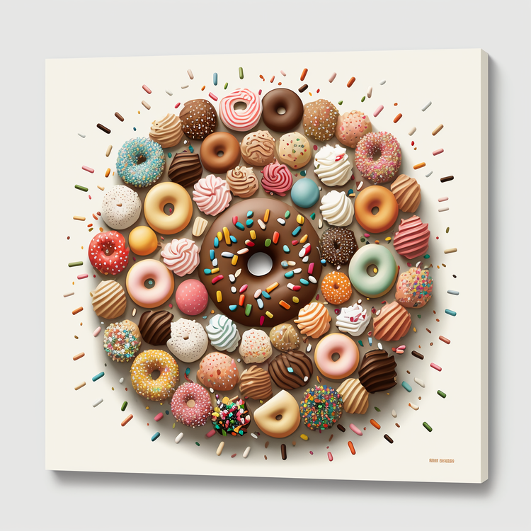 Colorful Donuts,National Donut Day,Doughnuts