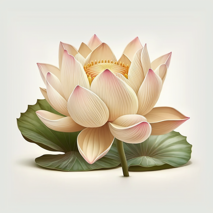 Cartoon Lotus Flower,Lotus,Flower