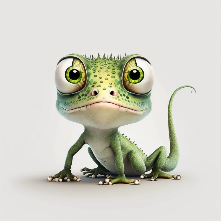 Cartoon Lizard,Cute Lizard,World Lizard Day