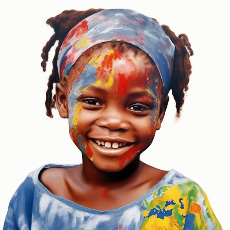 African Child,Child,Face