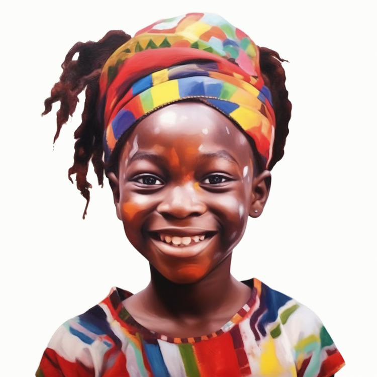 African Child,Child,Smiling