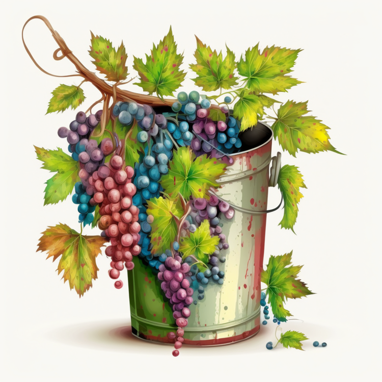 Grapes In Bucket,Others