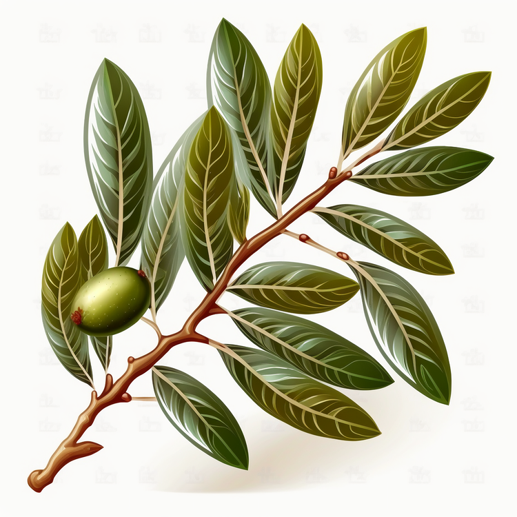 Olives,Tree,Leaves