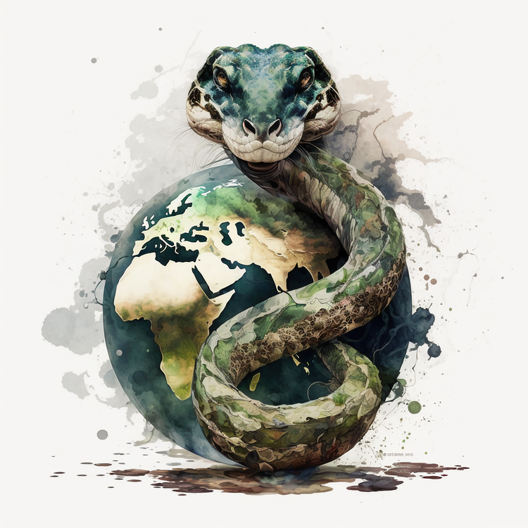World Snake Day,Snake Illustrate,Snake