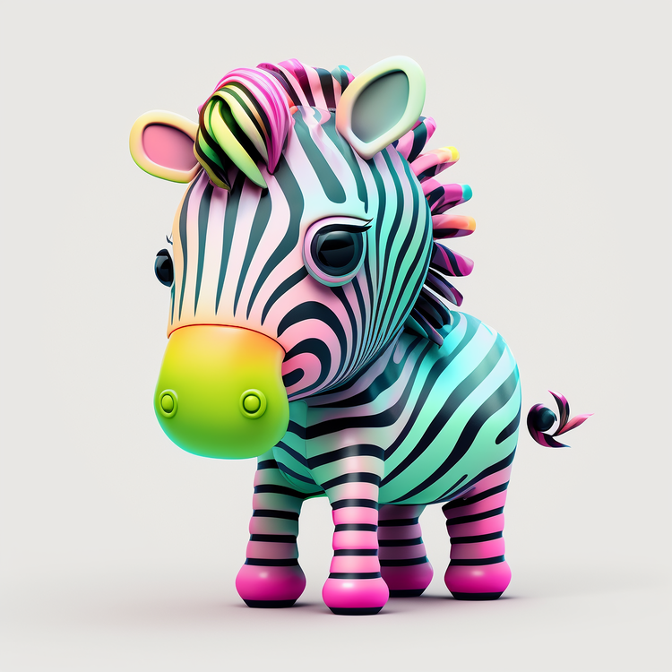 Zebra,Cartoon Zebra,Cute Zebra