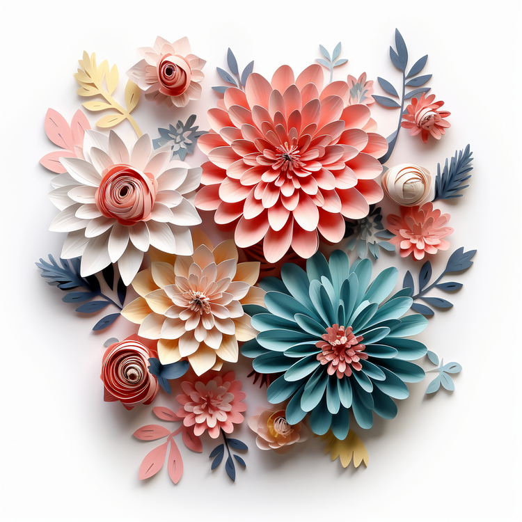 3d Paper Flower,Flowers Art,Paper Flowers