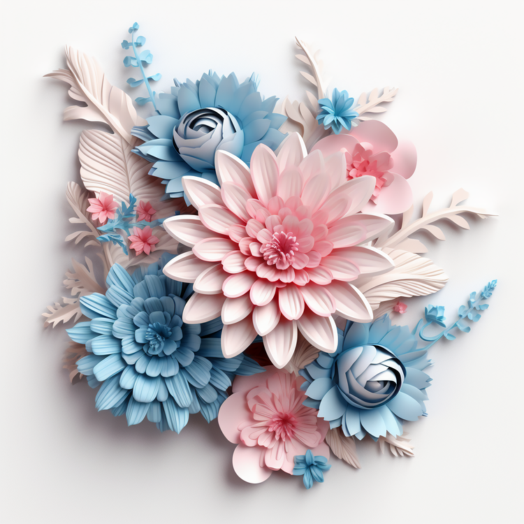 3d Paper Flower,Flowers Art,Flower Arrangement