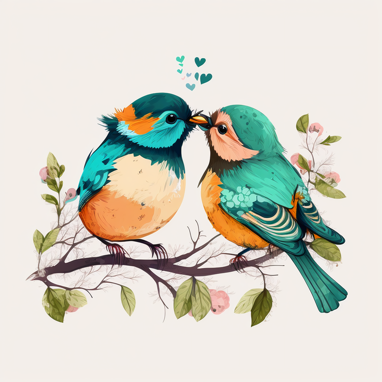 National Kissing Day,Kissing Animals,Bird