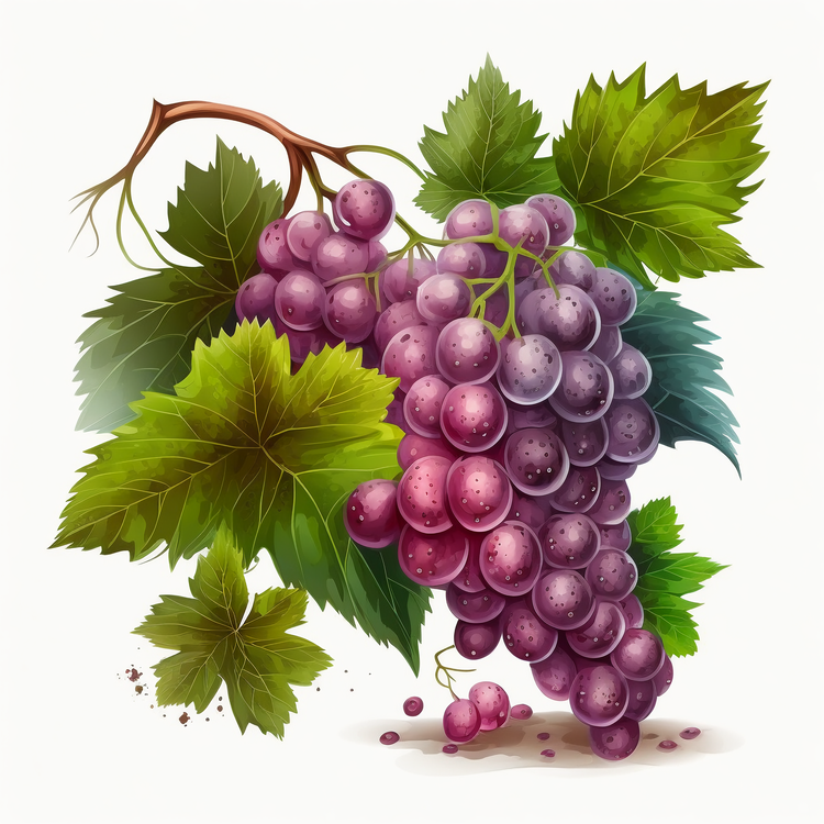 Purple Grapes,Grape,Berry