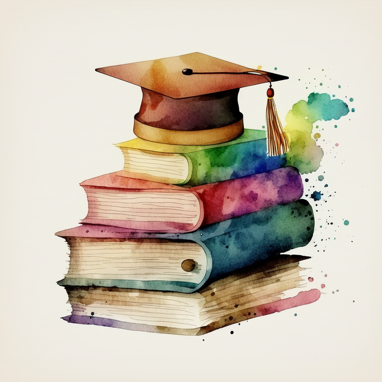 Stack Of Books,Education,Graduation