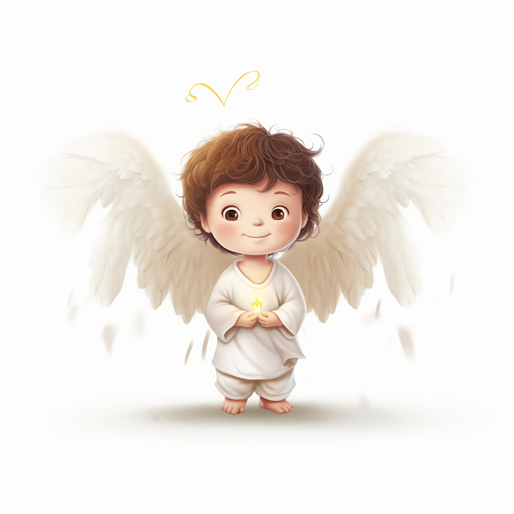 cute angel clipart