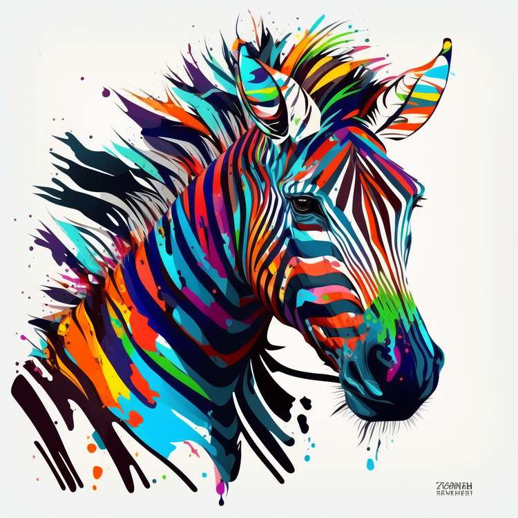 Zebra,Stripes,Colors