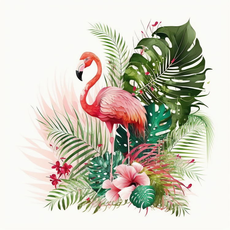 Flamingo,Tropical,Exotic