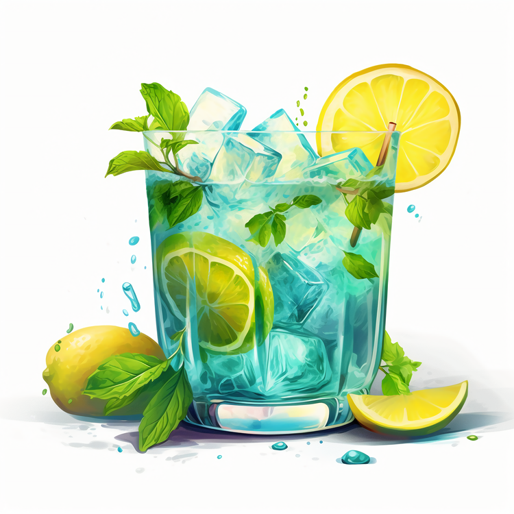 W Drink,Lemon,Lime