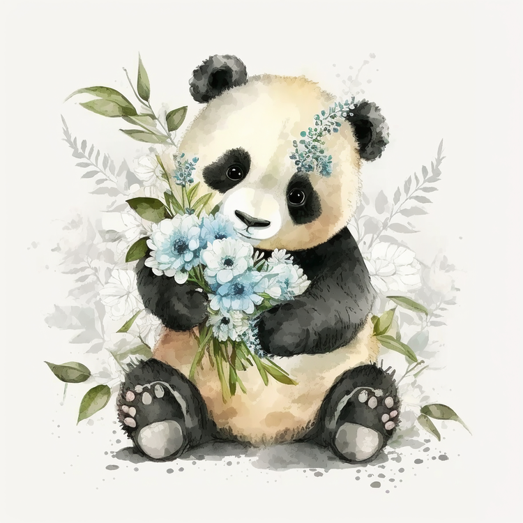 Cartoon Panda,Cute Panda,Panda