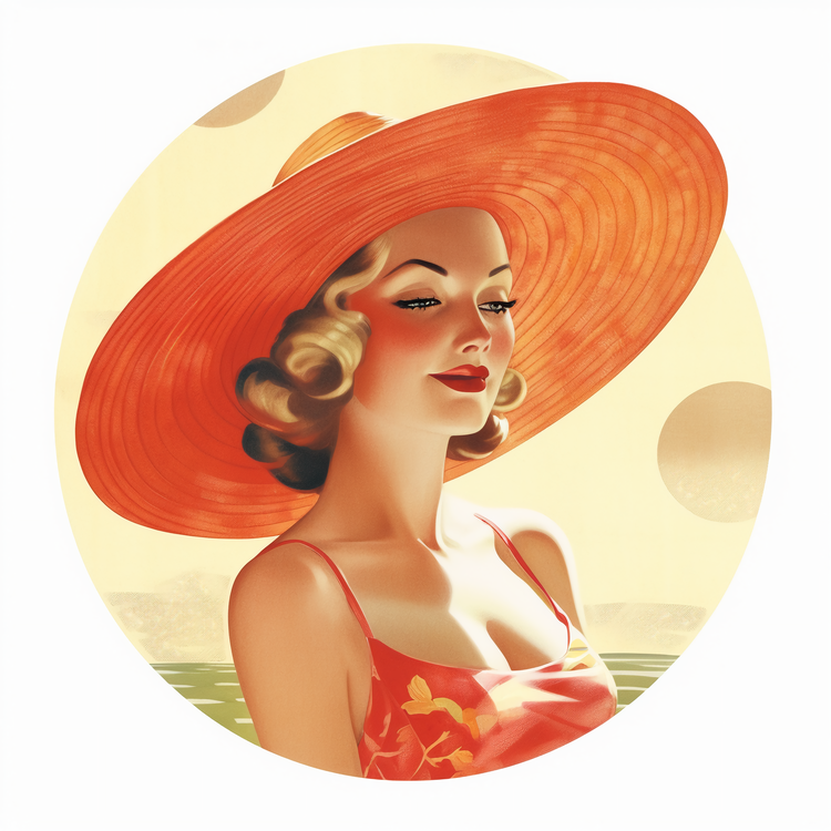 Sun Hat,Woman,Bikini