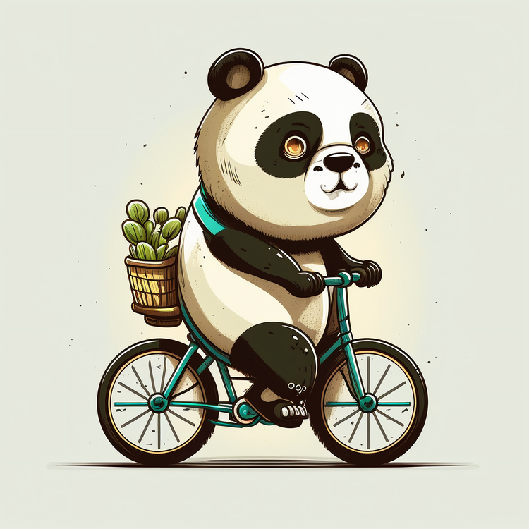 Cartoon Panda,Cute Panda,Bear