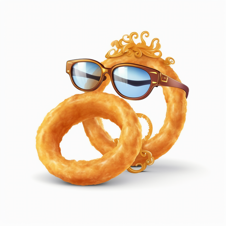 Onion Ring Day,Oval Ring,Sunglasses