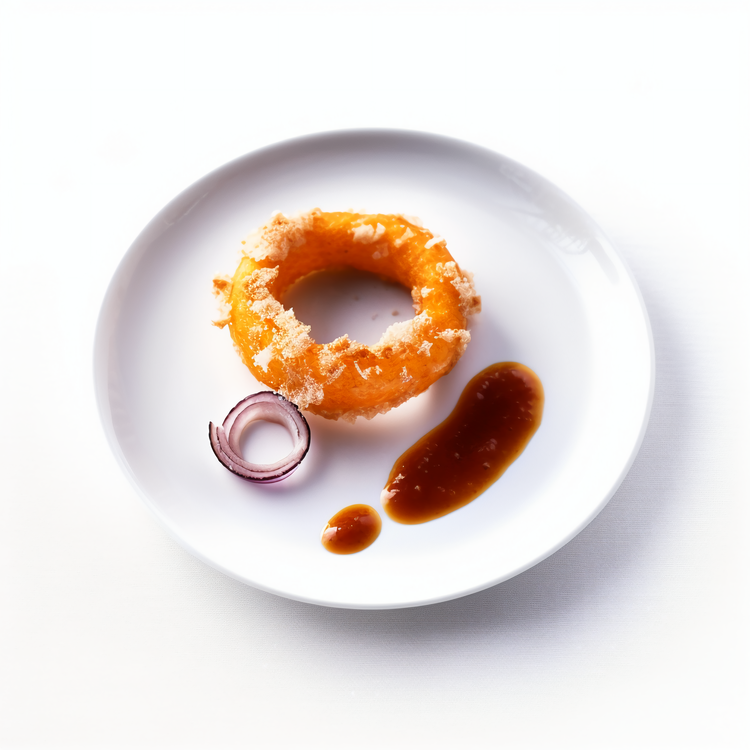 Onion Ring Day,Donut,Glaze