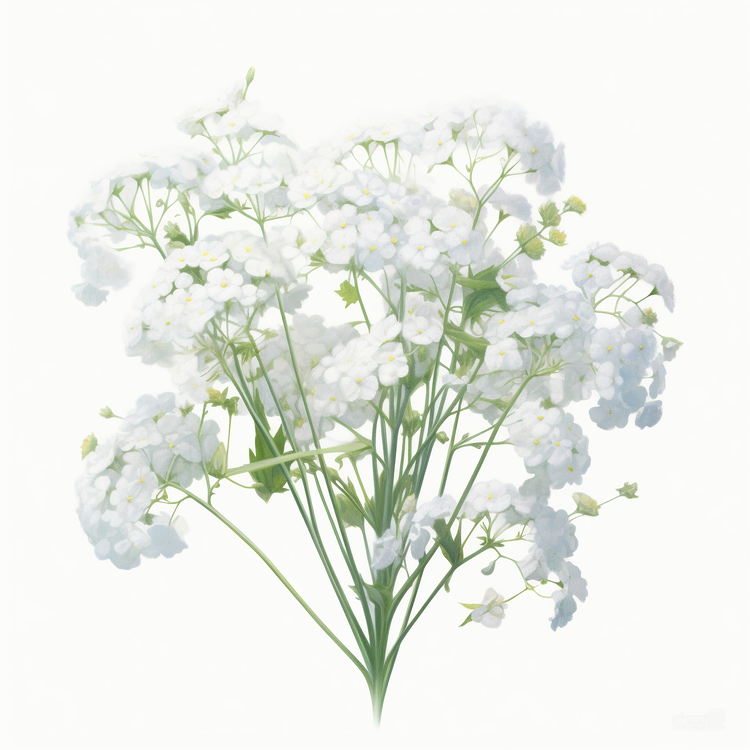 Baby Breath Flower,White Flowers,Delicate