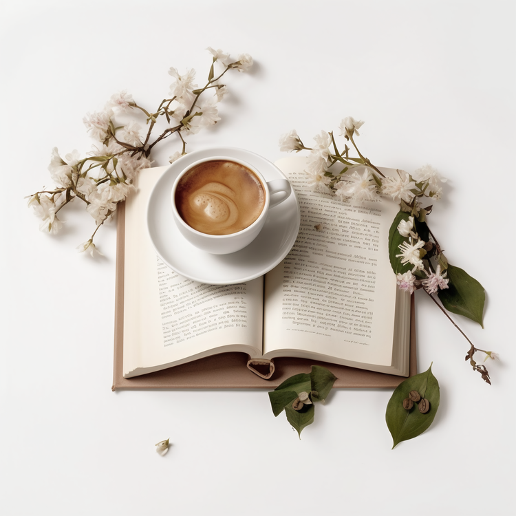 Coffee Time,Coffee,Book