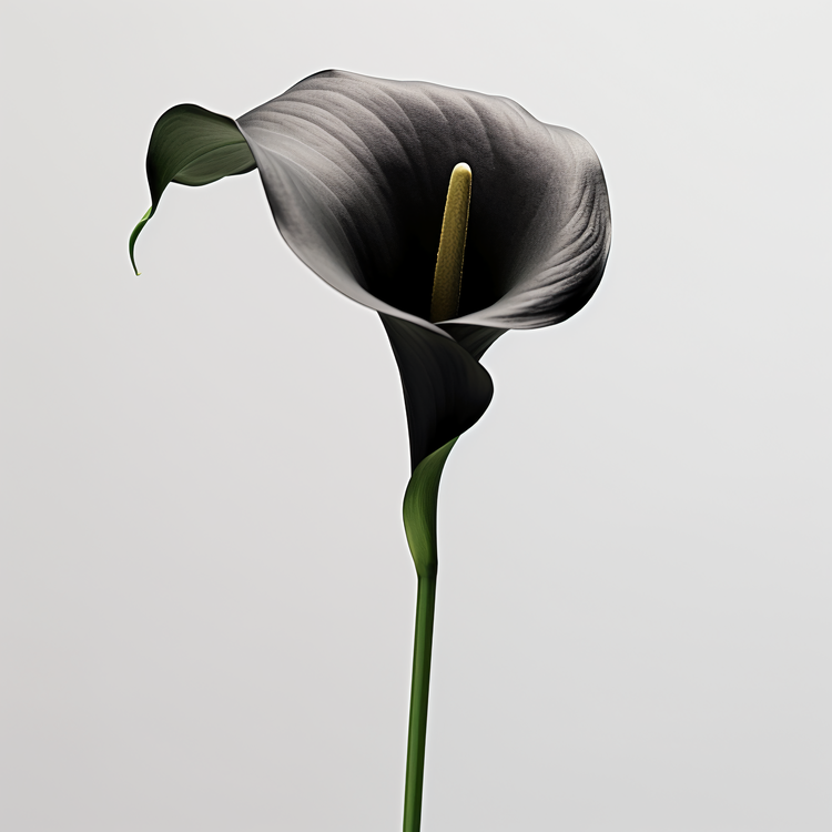 Calla Lily,Black Flower,Death Flower