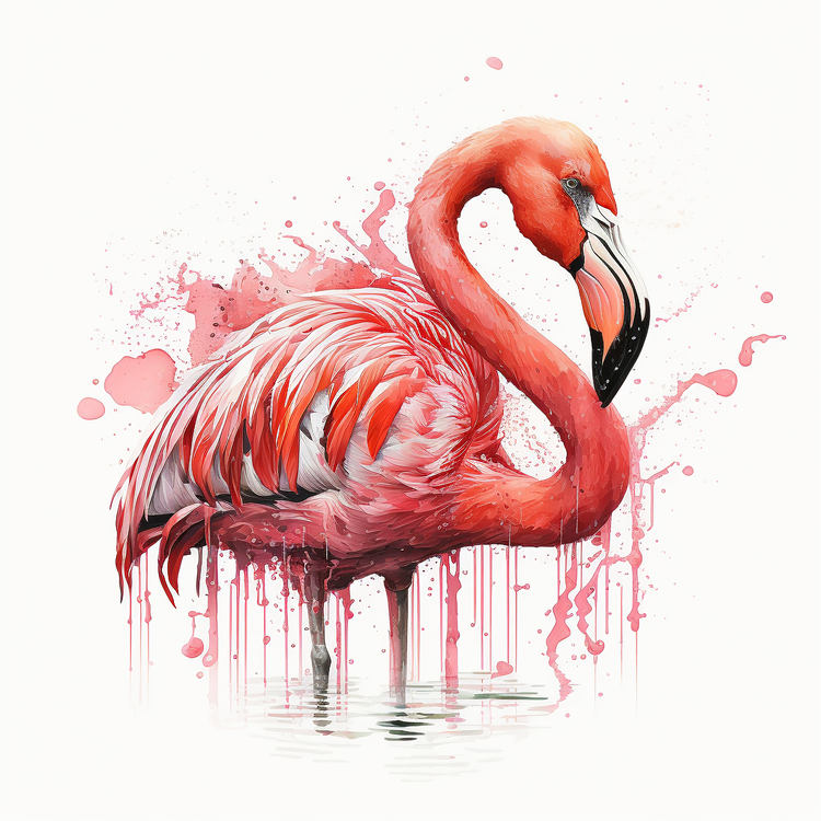 Flamingo,Pink,Water