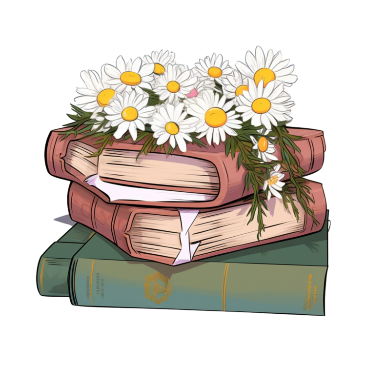International Literacy Day,Book,Flowers