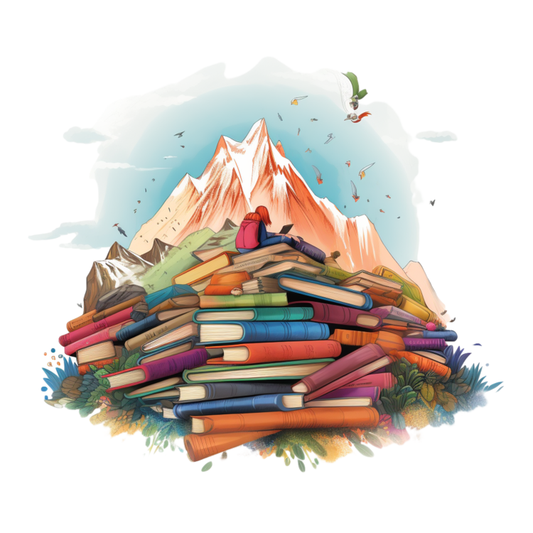 International Literacy Day,Mountains,Books