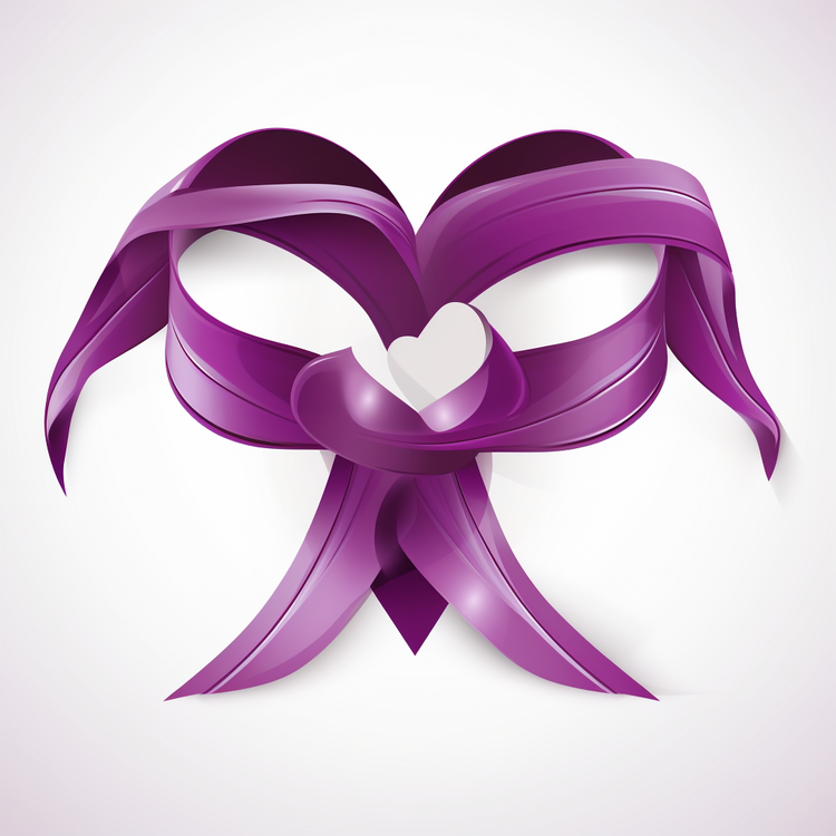 Purple Heart Day,Purple,Ribbon