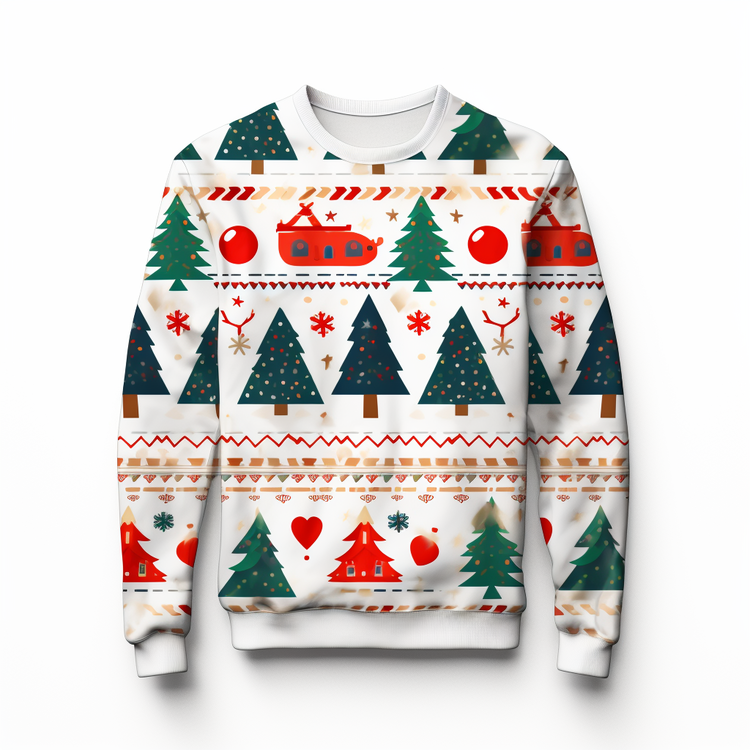 Ugly Sweater Day,Tree,Santa