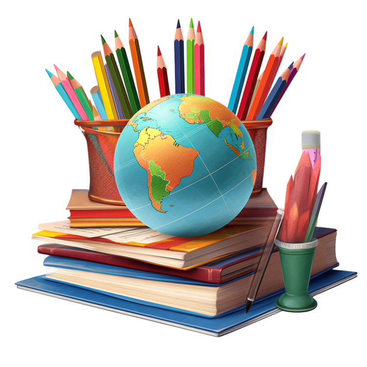 International Literacy Day,Book,Pencils