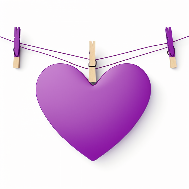 Purple Heart Day,Purple Heart,Hanging On Clothesline