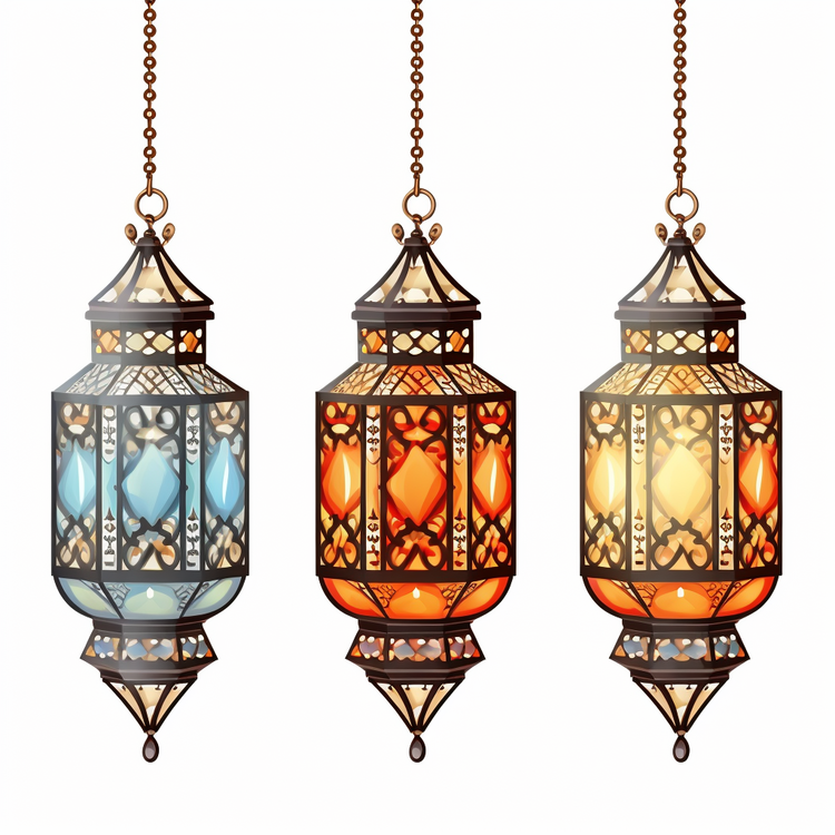 Islamic Lamp,Chandelier,Antique