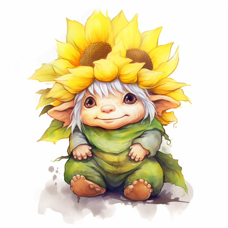 Gnome,Sunny,Cute