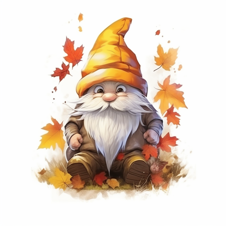 Gnome,Cute,Cartoon