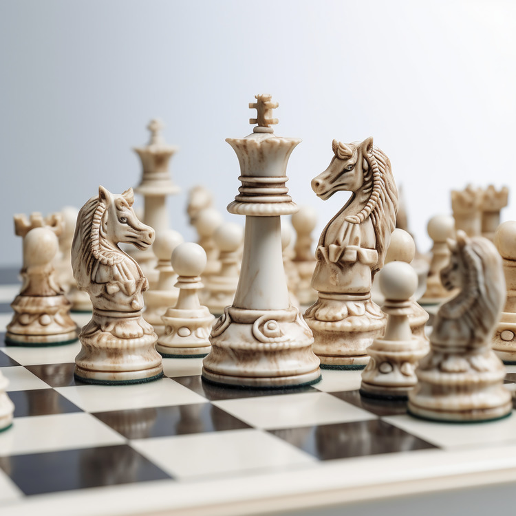 Chess Set,Wooden Chess Pieces,Chess Board