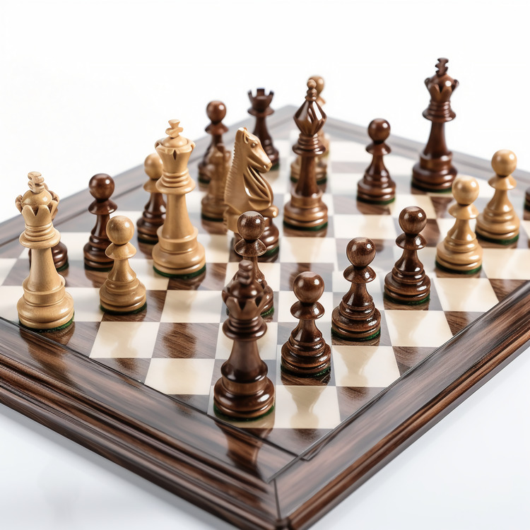 Chess Board,Wooden Chess Pieces,Checkerboard
