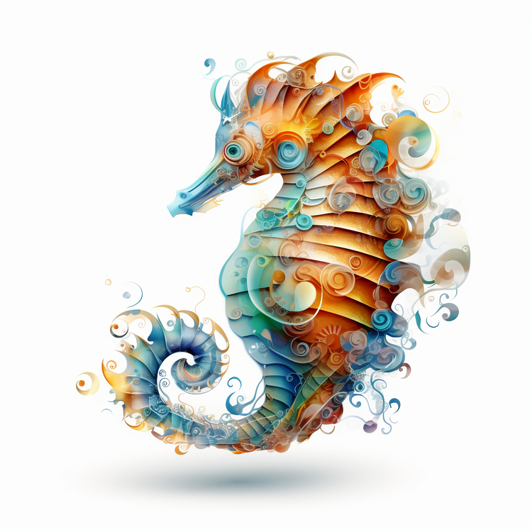 Seahorse,Sea Creature,Aquatic Animal