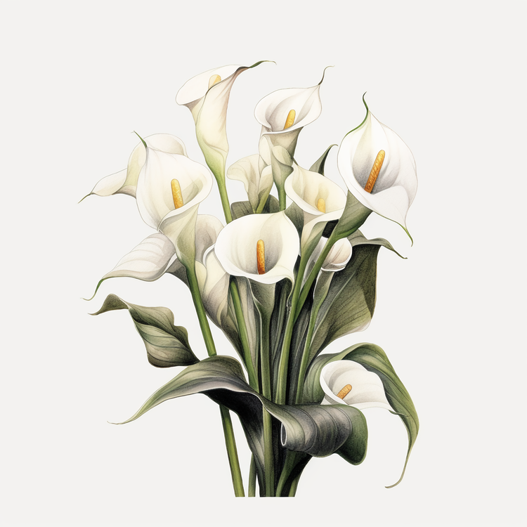 Calla Lily,White Calla Lilies,Flowers