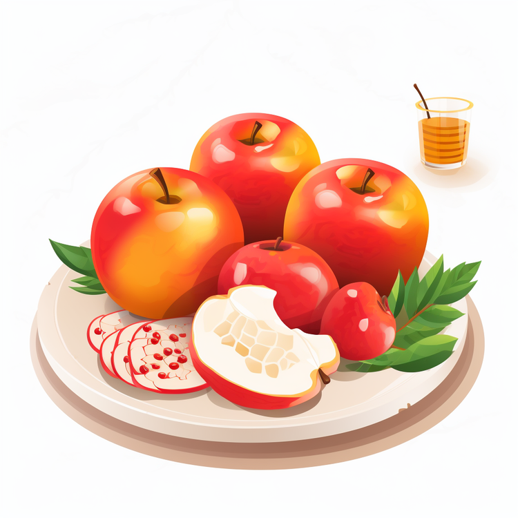 Rosh Hashanah,Apple,Sliced Apple