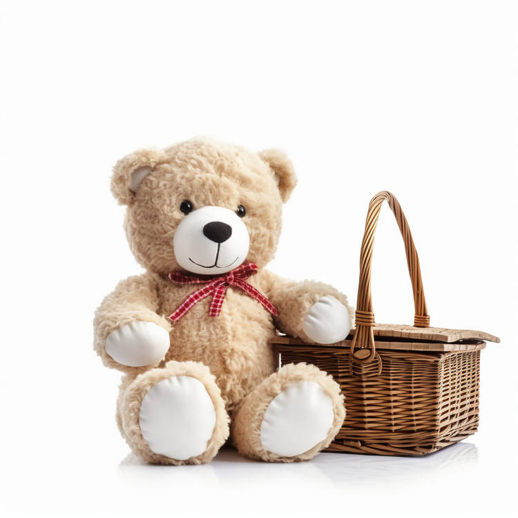 Teddy Bear Picnic,Teddy Bear,Basket