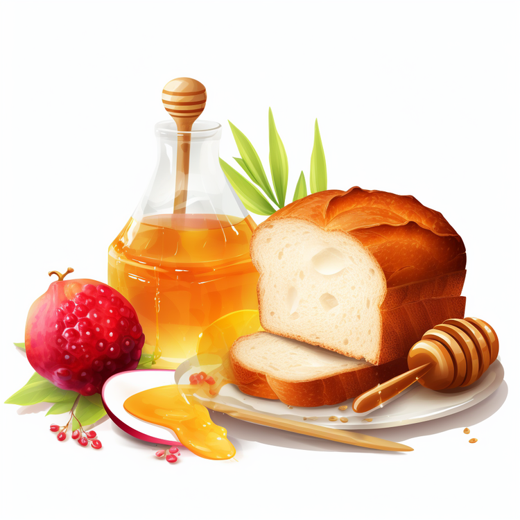 Rosh Hashanah,Honey,Bread