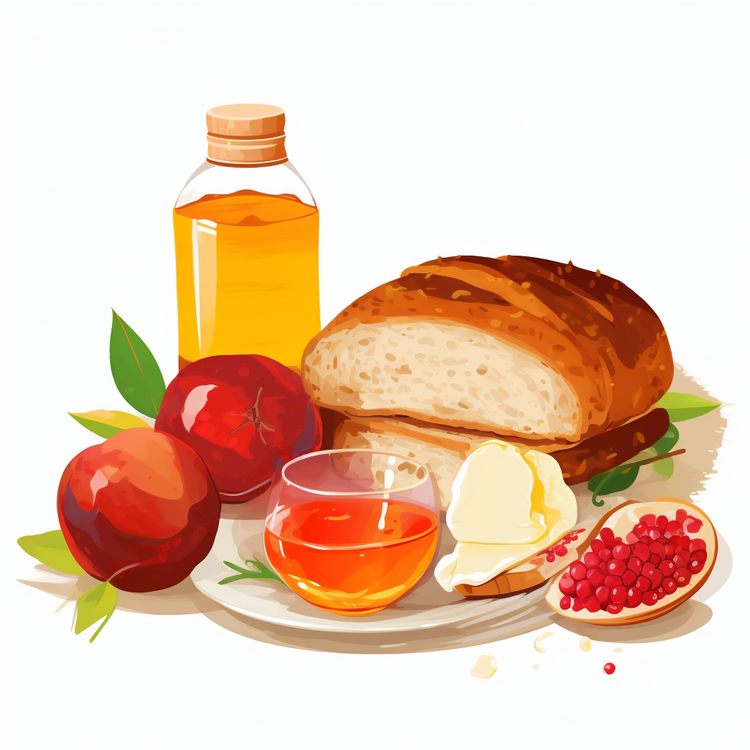 Rosh Hashanah,Apple,Bread