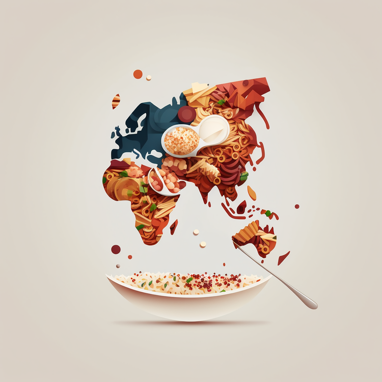 World Food Day,World Map,Food
