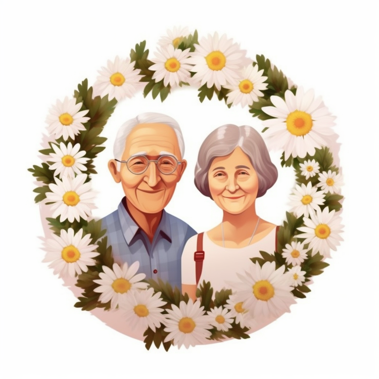 International Day Of Older Persons,Grandparents,Happy Couple